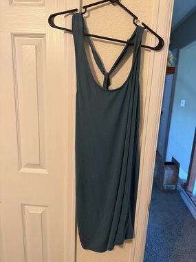 green emerald velvet dress Nmoder Women Casual Midi Semi Formal Fit and Flare 3/4 Sleeve A-line Wrap  Empire Waist Dress for Church Work Wedding Guest Cocktail Dresses Green 3XL  at Amazon Women's Clothing store main image 0